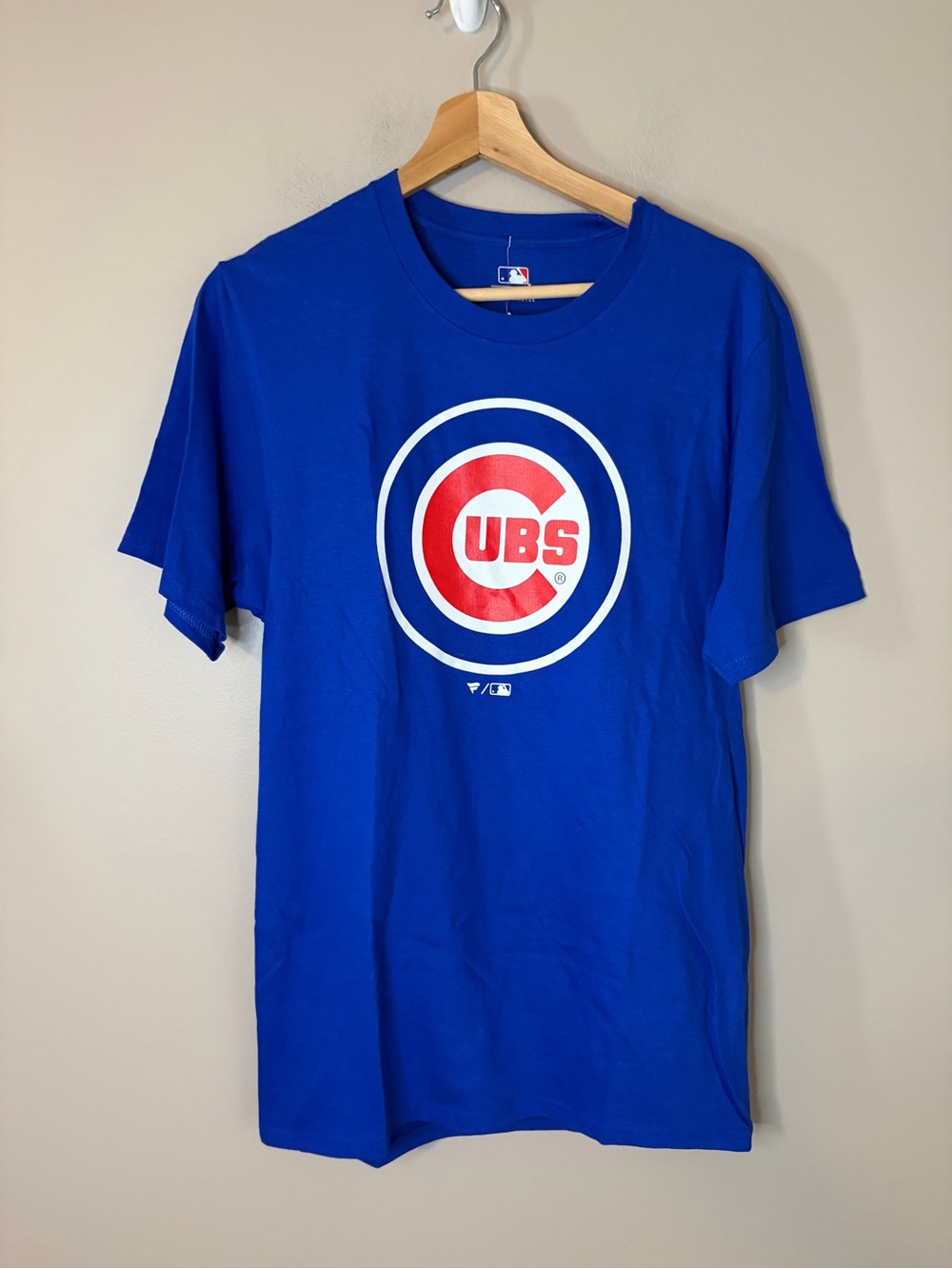 Chicago Cubs Royal Blue Logo T-Shirt new size small